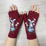 2024 NEW EMBROIDERED RABBIT HALF FINGER GLOVES_CWMM1669