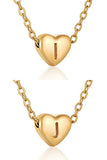 Heart Alphabet Initials Pendant Necklace_Cwaje220