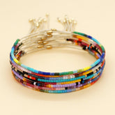 SIMPLE STYLE COLORFUL MILLET BEAD BRACELET_CWAB4637