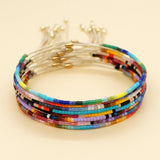 SIMPLE STYLE COLORFUL MILLET BEAD BRACELET_CWAB4637