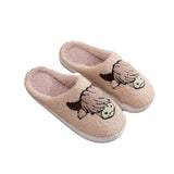 CHRISTMAS HOT SELLING ANIMAL PRINT COTTON SLIPPERS_CWSHS0870