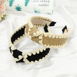 RAFFIA SIMPLE COLOR BLOCKED KNOTTED HEADBANDS_CWAHA1160