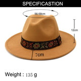 AUTUMN AND WINTER EUROPEAN AND AMERICAN JAZZ HAT_CWAH1774