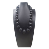 BOHEMIAN COLORFUL ROUND WOODEN BEADS NECKLACE_CWMM4866