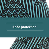 ELASTIC KNEE BRACE WITH DOUBLE WAVE NON SLIP GRIP_CWMM7889