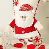 LARGE SANTA SNOWMAN STOCKING GIFT BAG_CWAJE05374