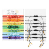 IRREGULAR GRADIENT COLOR CARD SIMPLE BRACELET_CWAJE2100