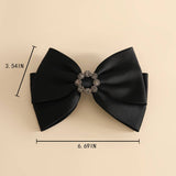 OVERSIZED BOW ELEGANT SIMPLE HAIRPIN_CWASC1068