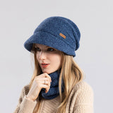 Winter Warm Knitted Hat And Scarf Set_Cwasc1123