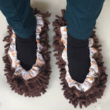 MICROFIBER MOP SLIPPERS SHOES COVER MOP SOCKS_CWMM0269
