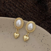 Valentines Day High-End Retro Heart Earrings