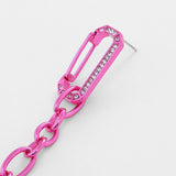 PINK SMALL FRESH EARRINGS NECKLACE BRACELET SET_CWAJE2937