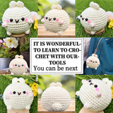 HANDMADE BUNNY DOLL CROCHET MATERIAL PACKAGE_CWMM1864