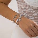 BEADED NECKLACE WITH STAR SHAPED PENDANT TASSELS_CWAJE1158