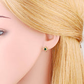 MINIMALIST STAR STUDDED DIAMOND EARRINGS_CWAJE1010