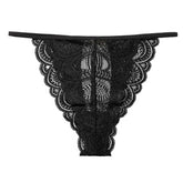 SEXY LACE HOLLOW MID WAIST TRIANGLE UNDERWEAR_CWMU0163