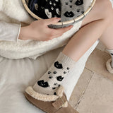 Cute Cartoon Wool Slouchy Crew Socks Women_Cwms03359