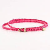 Cwabe0875_Vintage Hand-Woven Pin Buckle Belt