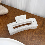 Polka Dot Hair Claw For Elegant Buns_Cwaha2066