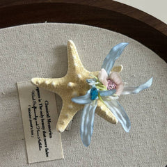 Shell Starfish Grabber Beach Hair Accessory