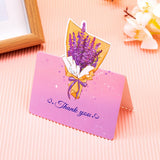 THREE DIMENSIONAL BOUQUET FLOWER GREETING CARD_CWMM1029