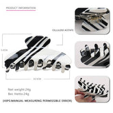 LARGE ACETATE SHARK HAIR CLAW INS STYLE BUN CLIP_CWAHA4321