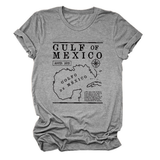 GULF OF MEXICO ESTD TEE SOFT COMFORT T SHIRT_CWTTSL0489