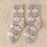 CUTE WARM SEASON LINT FREE FLOOR SOCKS_CWMS0797