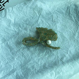 MAPLE LEAF PEARL ACETATE HAIR CLAW ELEGANT CLIP_CWAHA6019