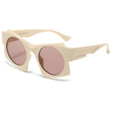 ALL MATCH UV PROTECTION IRREGULAR SUNGLASSES_CWASG0476