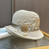 Versatile Knitted Rolled Bowler Bucket Hat_Cwah1210