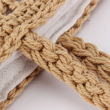 SHOULDER BAG BEACH BAGS TOTES WITH MESH_CWAB4662