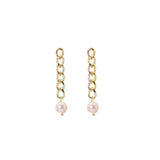 LIGHT LUXURY NATURAL PEARL EARRINGS FOR WOMEN_CWAJE3819