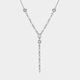 Zirconia Val Round Pendant Necklace_Cwmm5305