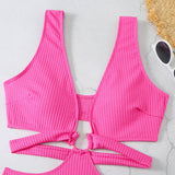 2024 NEW WOMEN SOLID COLOR ONE PIECE SWIMSUIT_CWMW0286