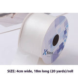 GOLD SATIN FROSTED RIBBON DECORATIVE RIBBON_CWMM5753