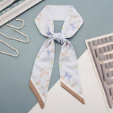 LONG BOHO SCARF HAIR RIBBON PURSE STRAP_CWASC0074