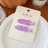 JELLY COLOR NO CREASE HAIR CLIP CUTE MAKEUP PIN_CWAHA1373