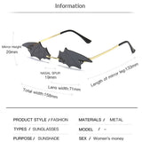 Trendy Funny Bat Shape Sunglasses_Cwasg0362