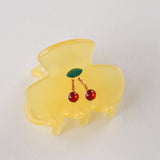 Cwaha1406_Cherry Small Hair Claw Clip,Summer Set