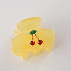 Cwaha1406_Cherry Small Hair Claw Clip,Summer Set