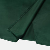 HIGH WAIST SATIN PLEATED SLIT MAXI SKIRT_CWBSS0420