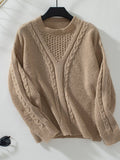 Vintage Kink Sweater With Solid Hollowed Pullover