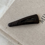 Faux Leather Geometric Bb Clip Elegant Hairpin_Cwaha08051