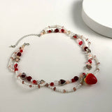 PEARL BEADED NECKLACE WITH PENDANT_CWAJE1157