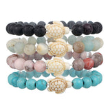 FASHIONABLE MARINE ANIMAL BRACELET SET_CWMM3539