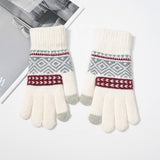 AUTUMN AND WINTER FIVE FINGER CYCLING WARM GLOVES_CWMM1490