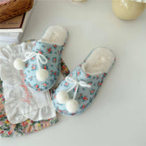 Winter Warm Home Thick-Soled Cotton Slippers_Cwmm2977