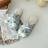 Winter Warm Home Thick-Soled Cotton Slippers_Cwmm2977