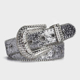 Women Rhinestone Sequin Hollow Belt_Cwabe0363
